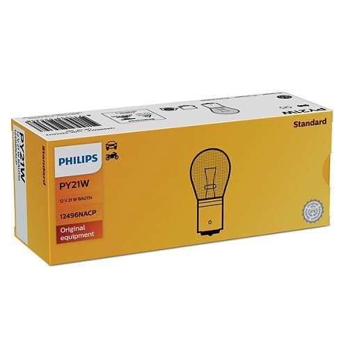 philips 12496 na py21w 12v