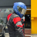 CASCO AXXIS FF122SV HAWK SV SOLID A7 AZUL MATE